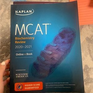 Kaplan MCAT 2020-2021 biochemistry book